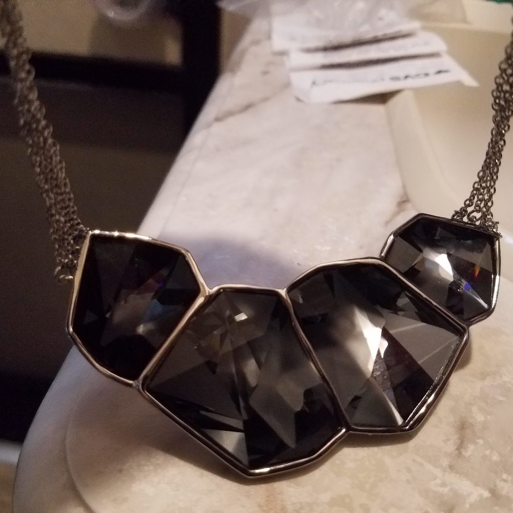 Stainless steel Swarovski Necklace
